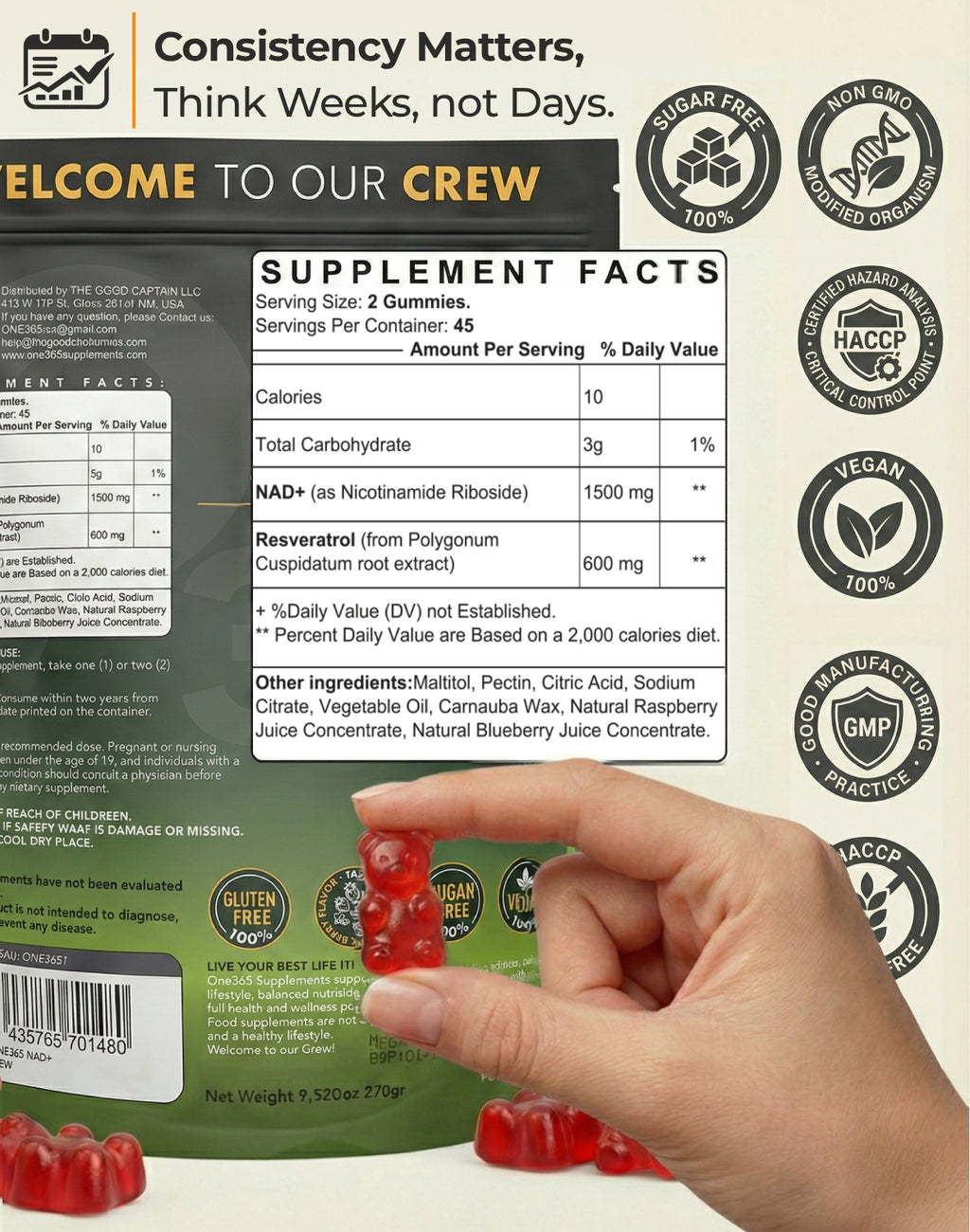 NAD+ Gummies