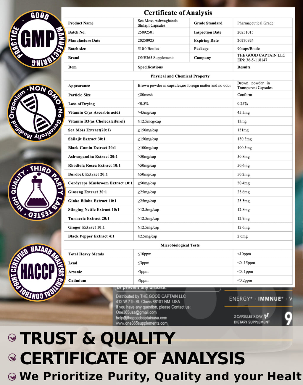 Sea Moss Shilajit Ashwagandha Herbal Complex