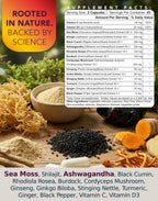 Sea Moss Shilajit Ashwagandha Herbal Complex