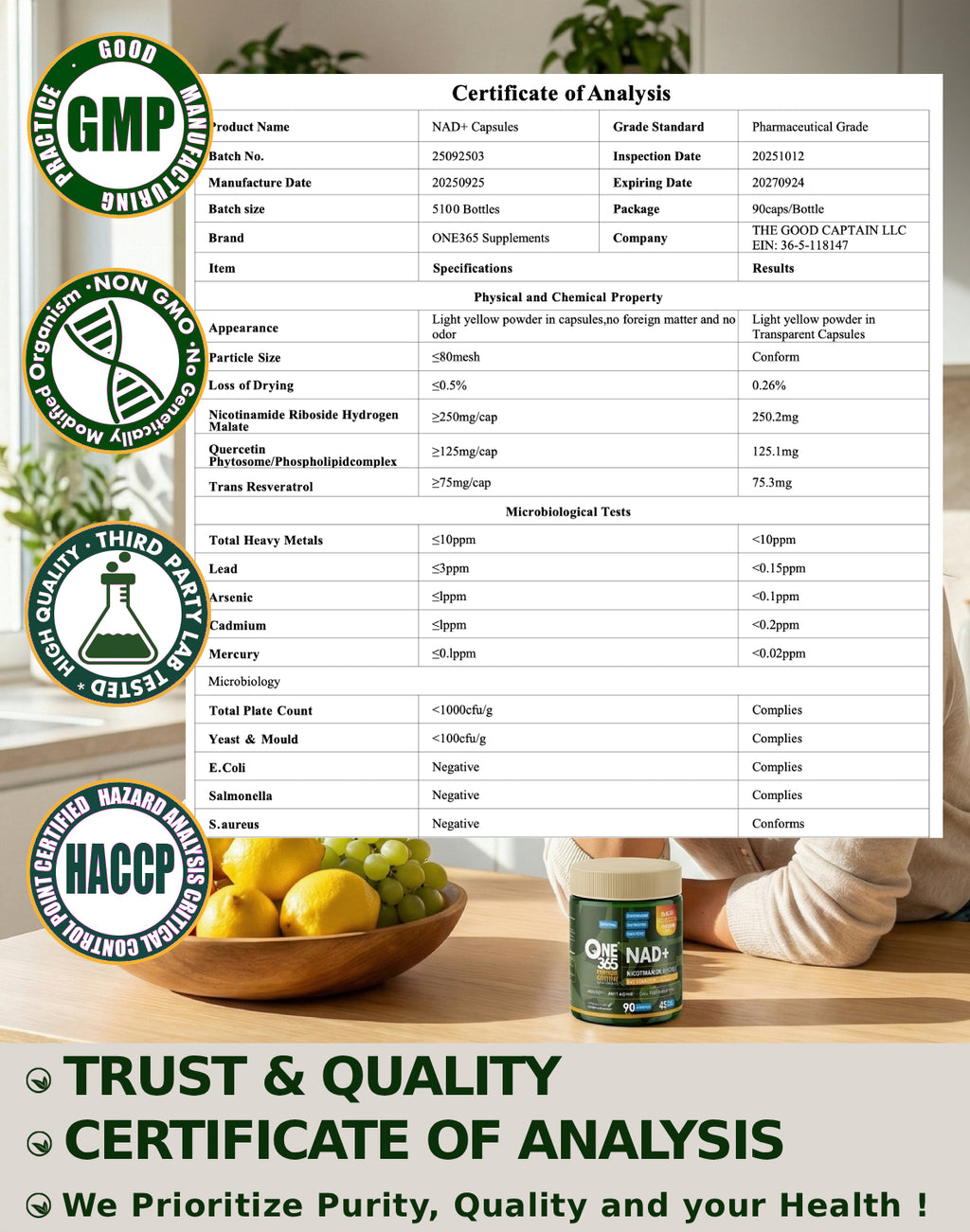 NAD + Supplement Liposomal