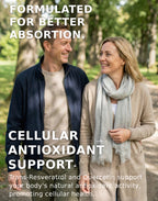 Trans Resveratrol Supplement with Quercetin Antioxidant